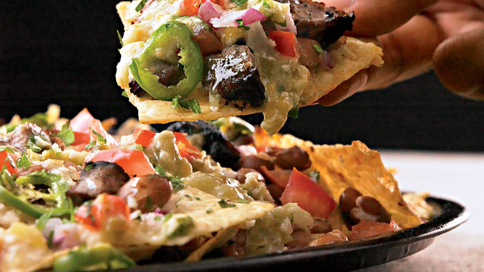 A LowerCalorie Steak Nachos Recipe Eat This Not That