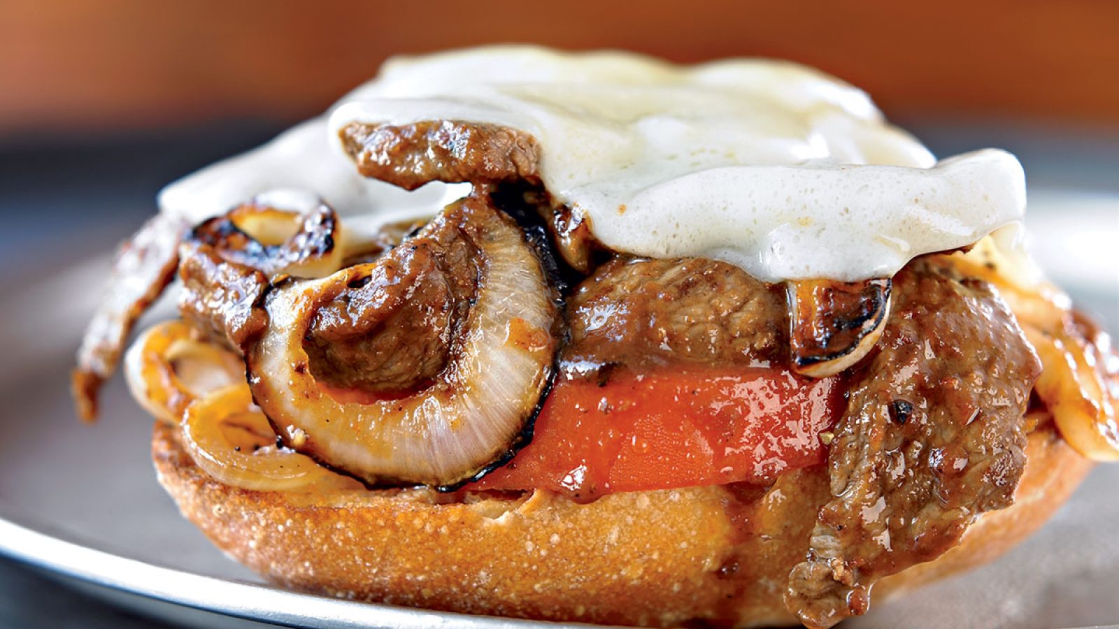 OpenFace Steak Sandwich Recipe On Garlic Toast Eat This Not That