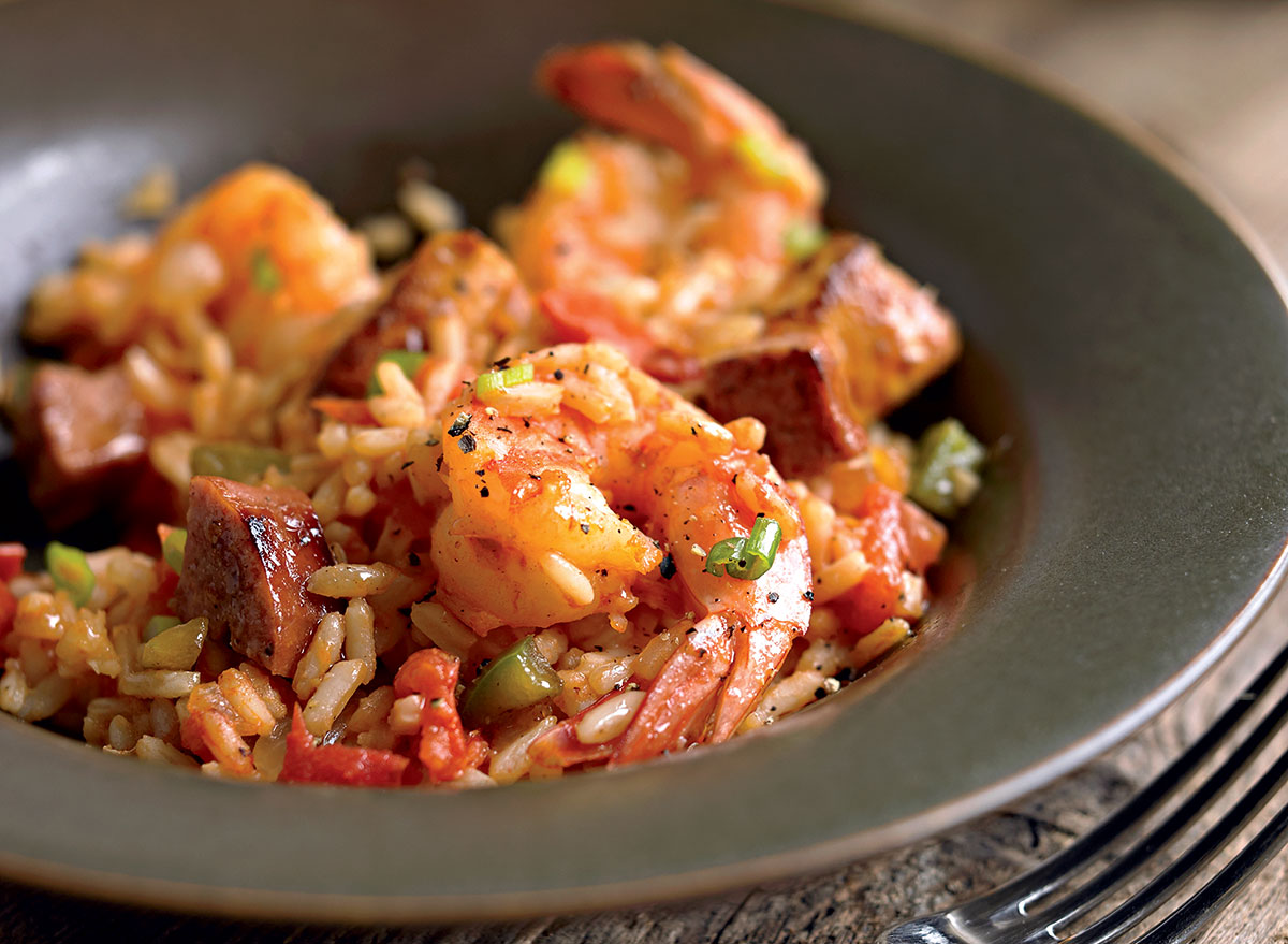 Jambalaya (with paleo & gluten-free option)