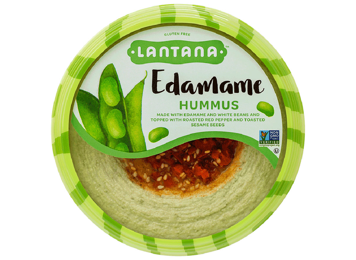 Lantana edamame hummus