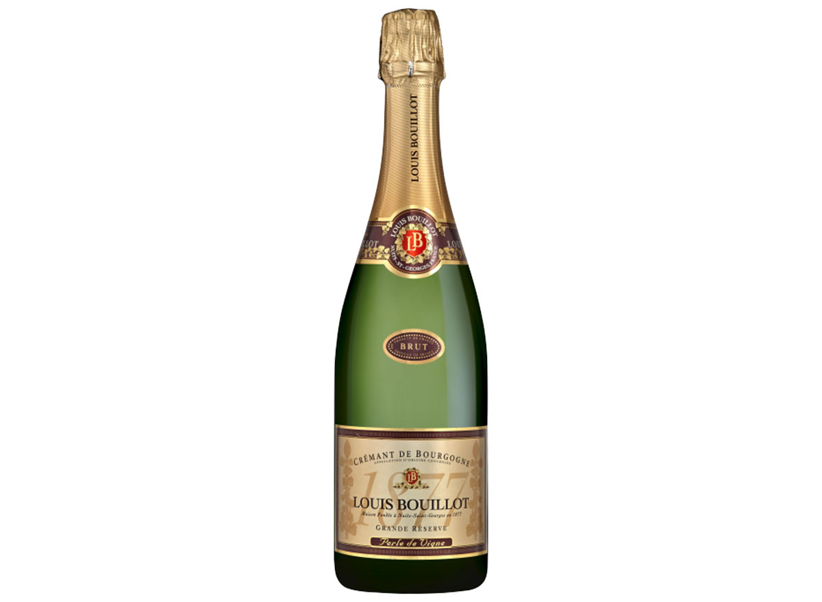 Louis bouillot champagne bottle