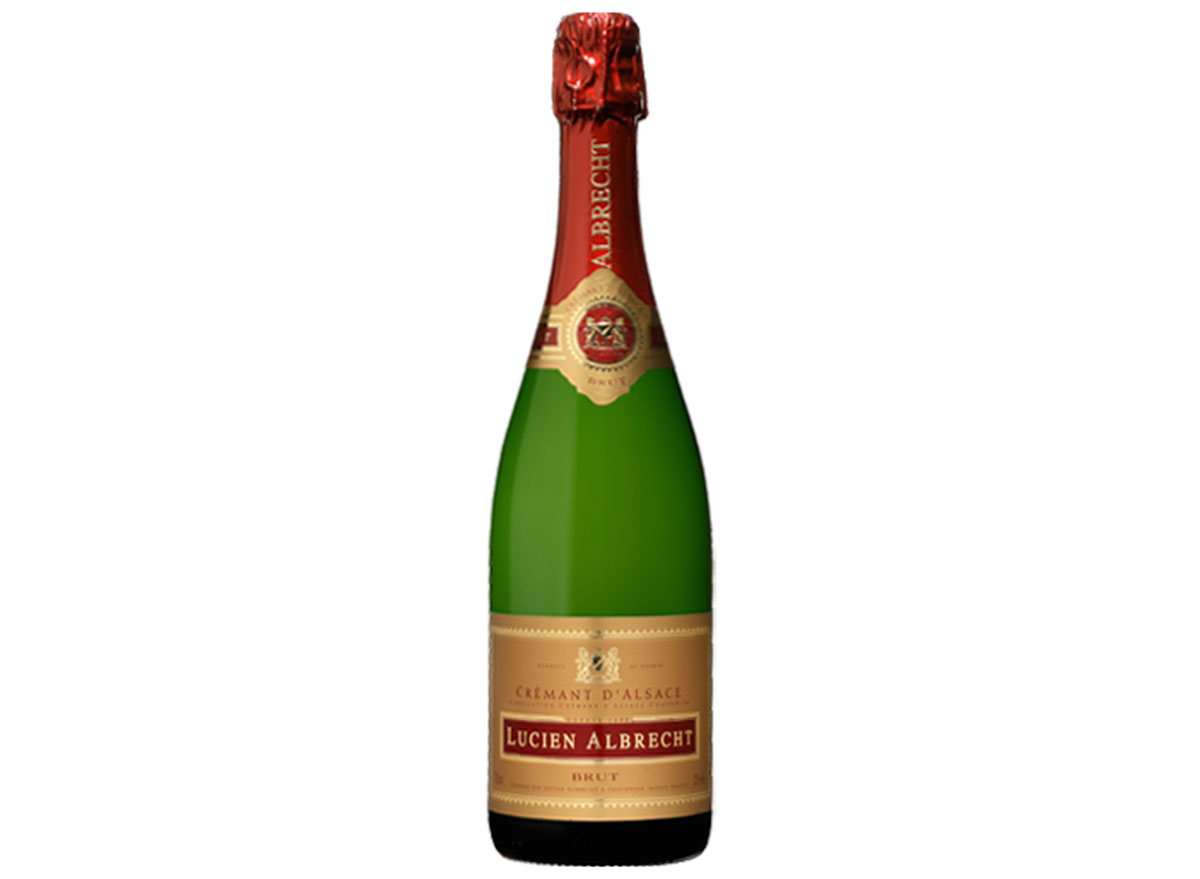 Lucien albrecht champagne bottle