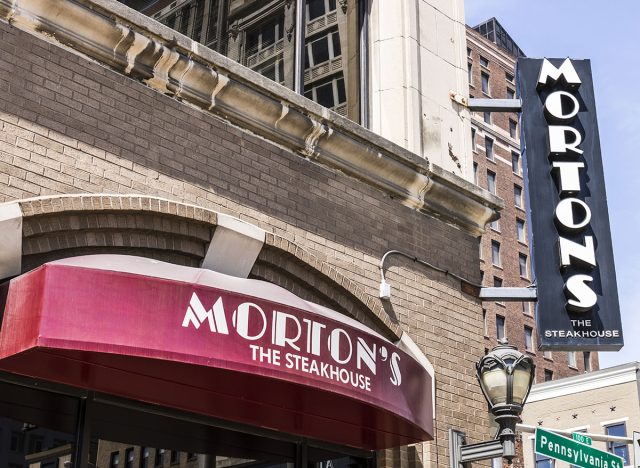Morton's the steakhouse restaurant
