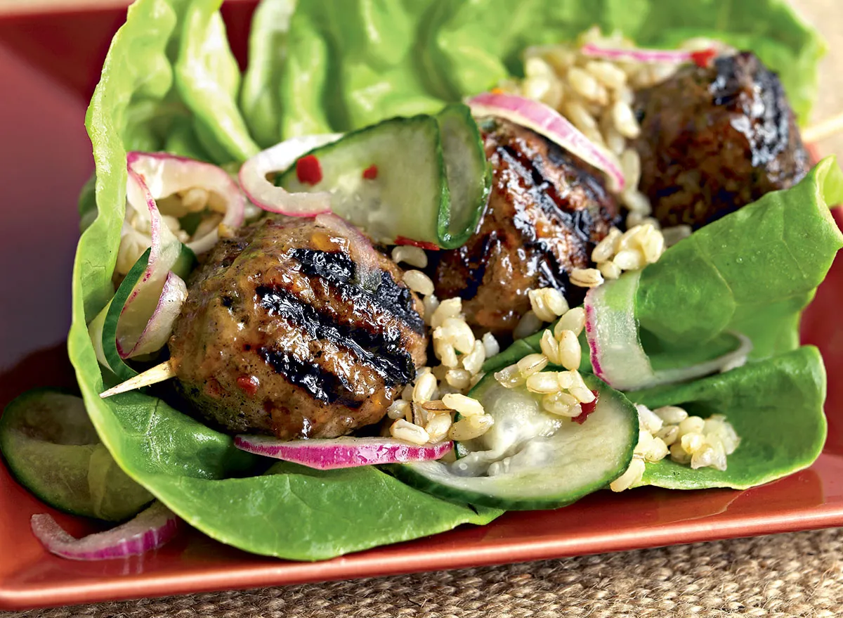 Asian-Inspired Chicken Meatballs Recipe — Eat This Not That