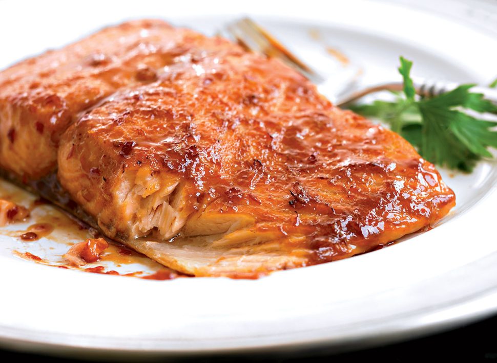 Sweet ChiliGlazed Salmon Recipe — Eat This Not That