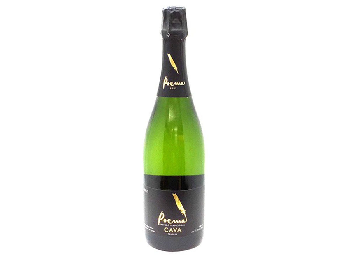 Poema champagne bottle