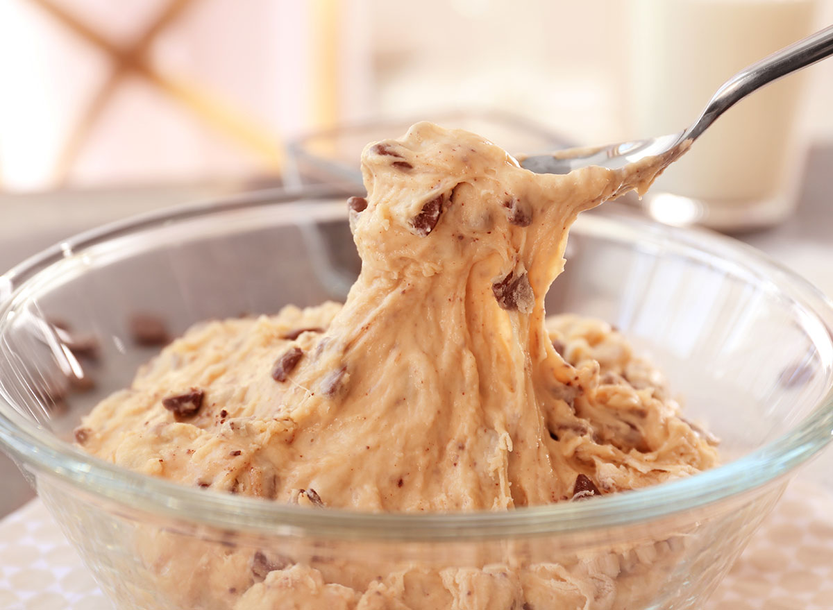 Raw cookie dough