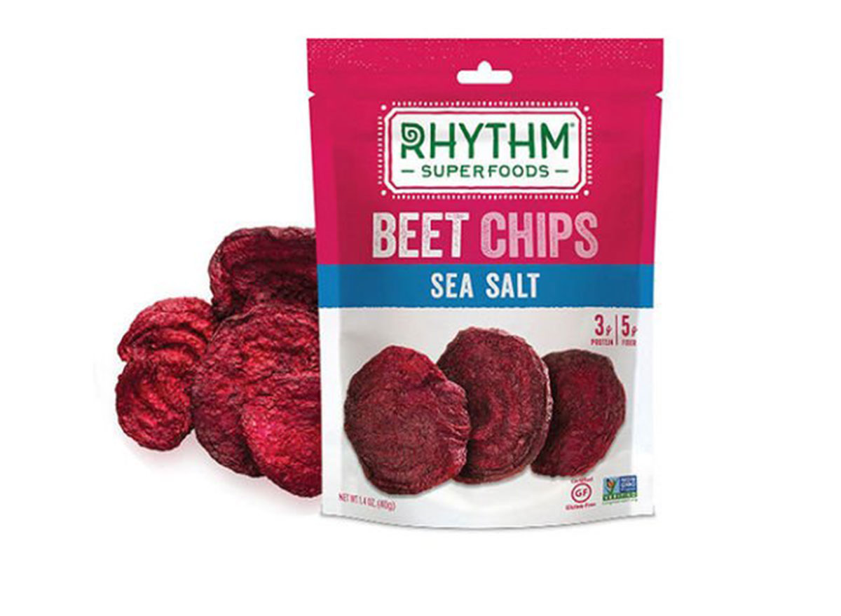 Rhythm superfoods lightly salted beet chips