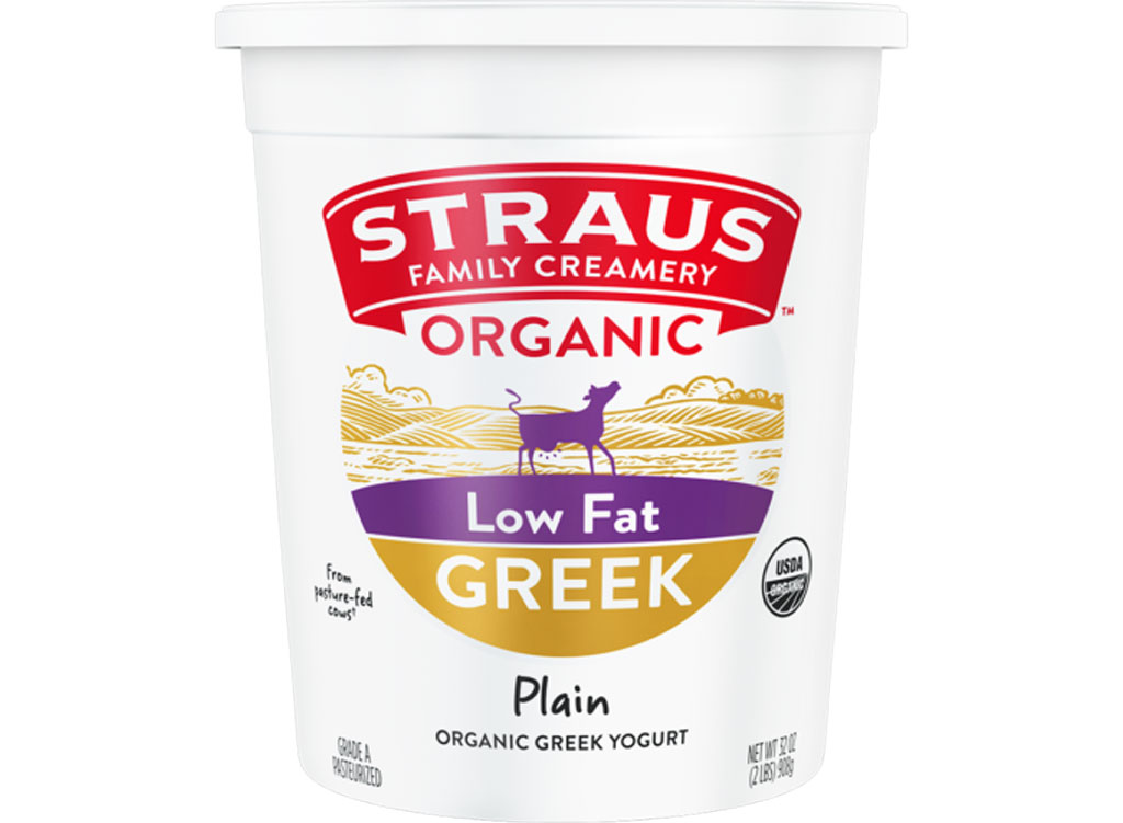 Strauss organic greek yogurt low fat