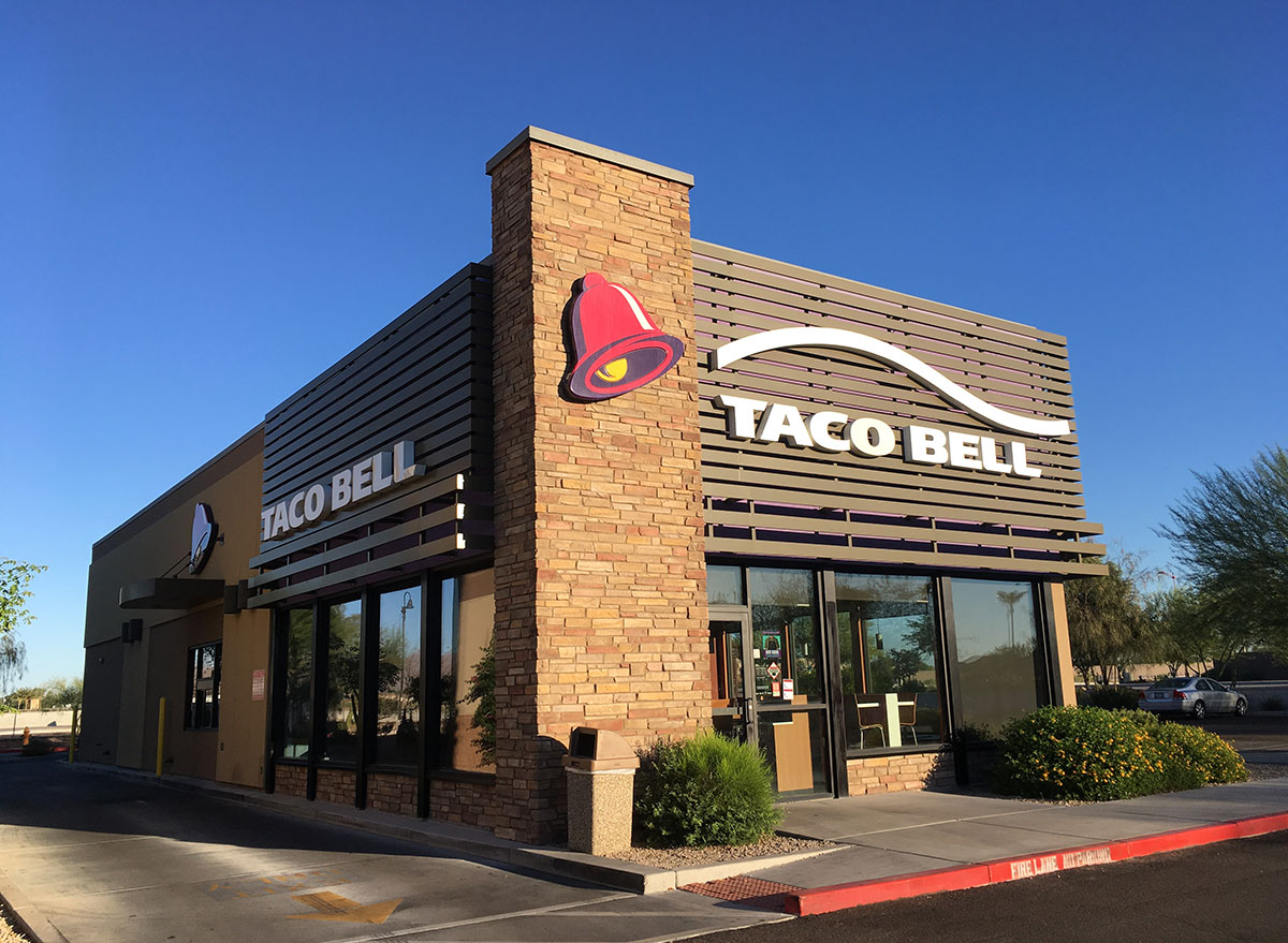 Taco bell restaurant