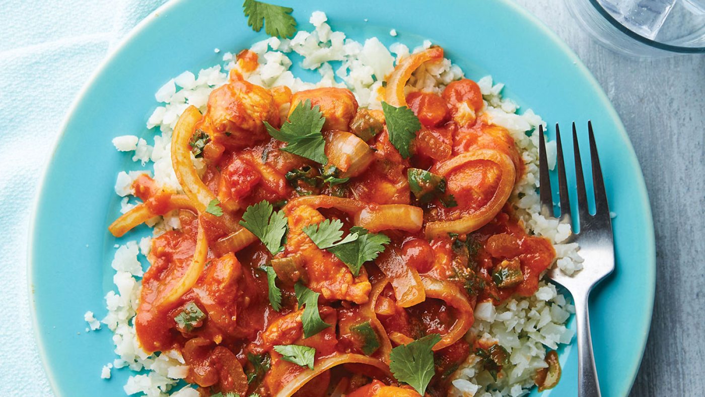 Paleo Chicken Curry Recipe With Cauliflower Rice Eat This Not That