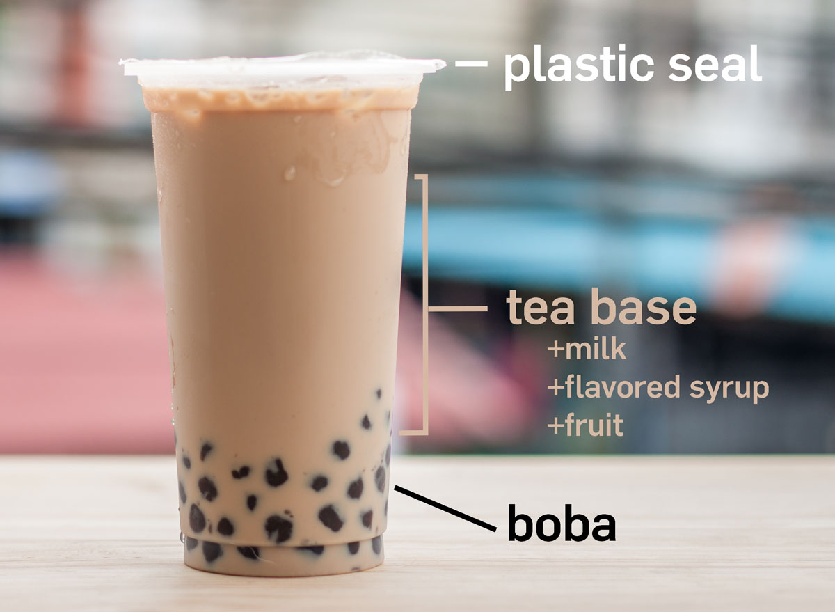 What is in bubble tea
