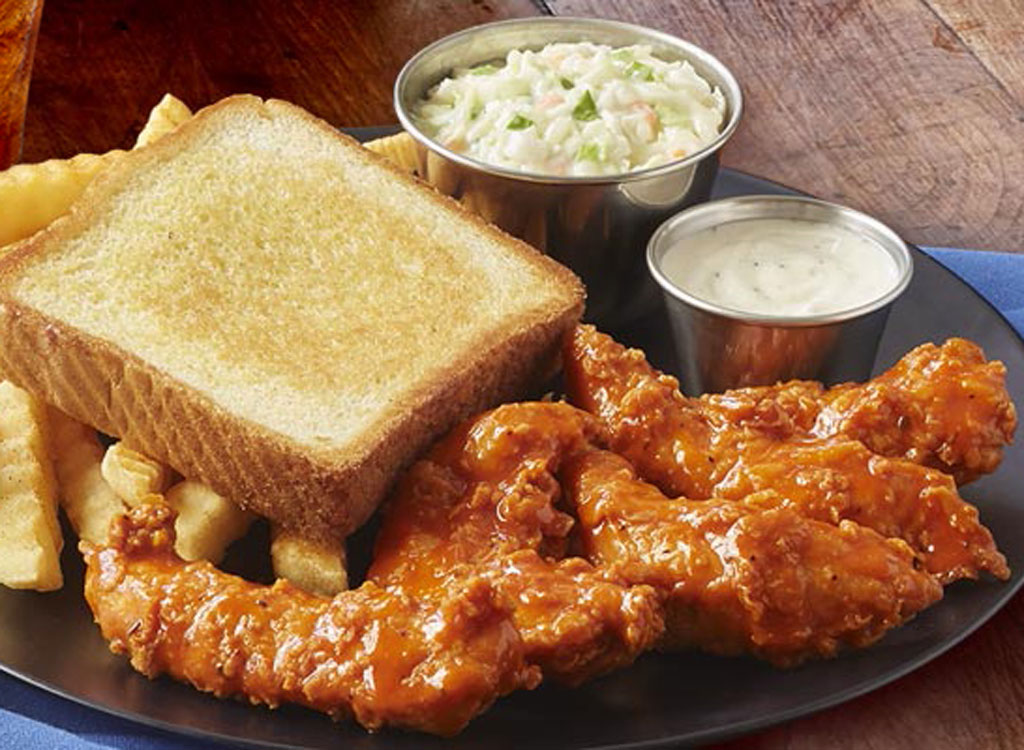 Zaxbys buffalo chicken finger plate