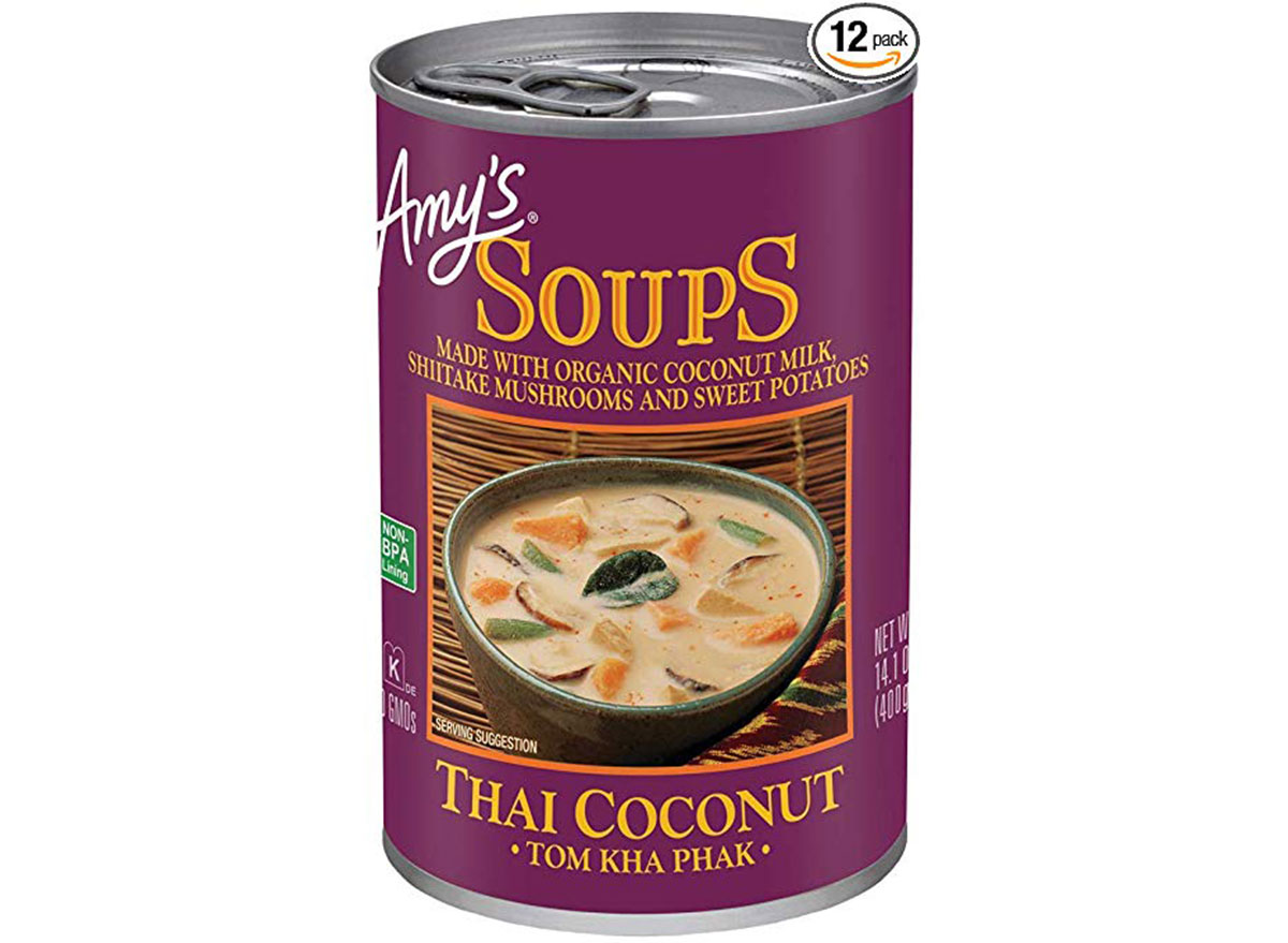 Amy's thai coconut soup can