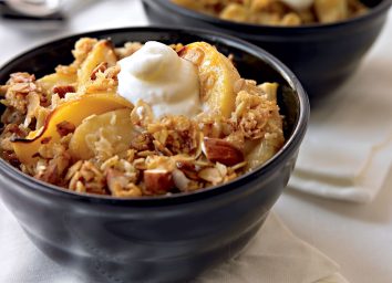 Apple crumble