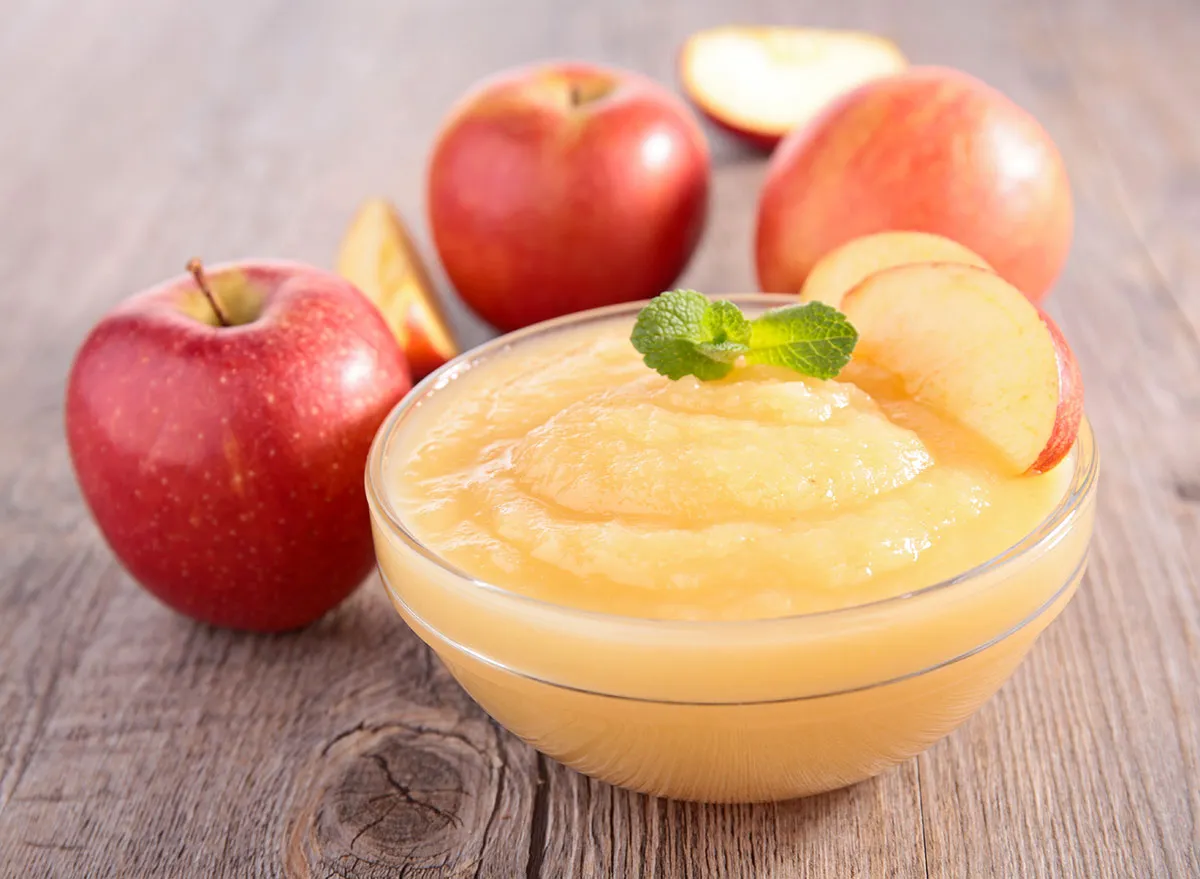 Surprising Side Effects of Eating Applesauce, Say Dietitians — Eat This Not That