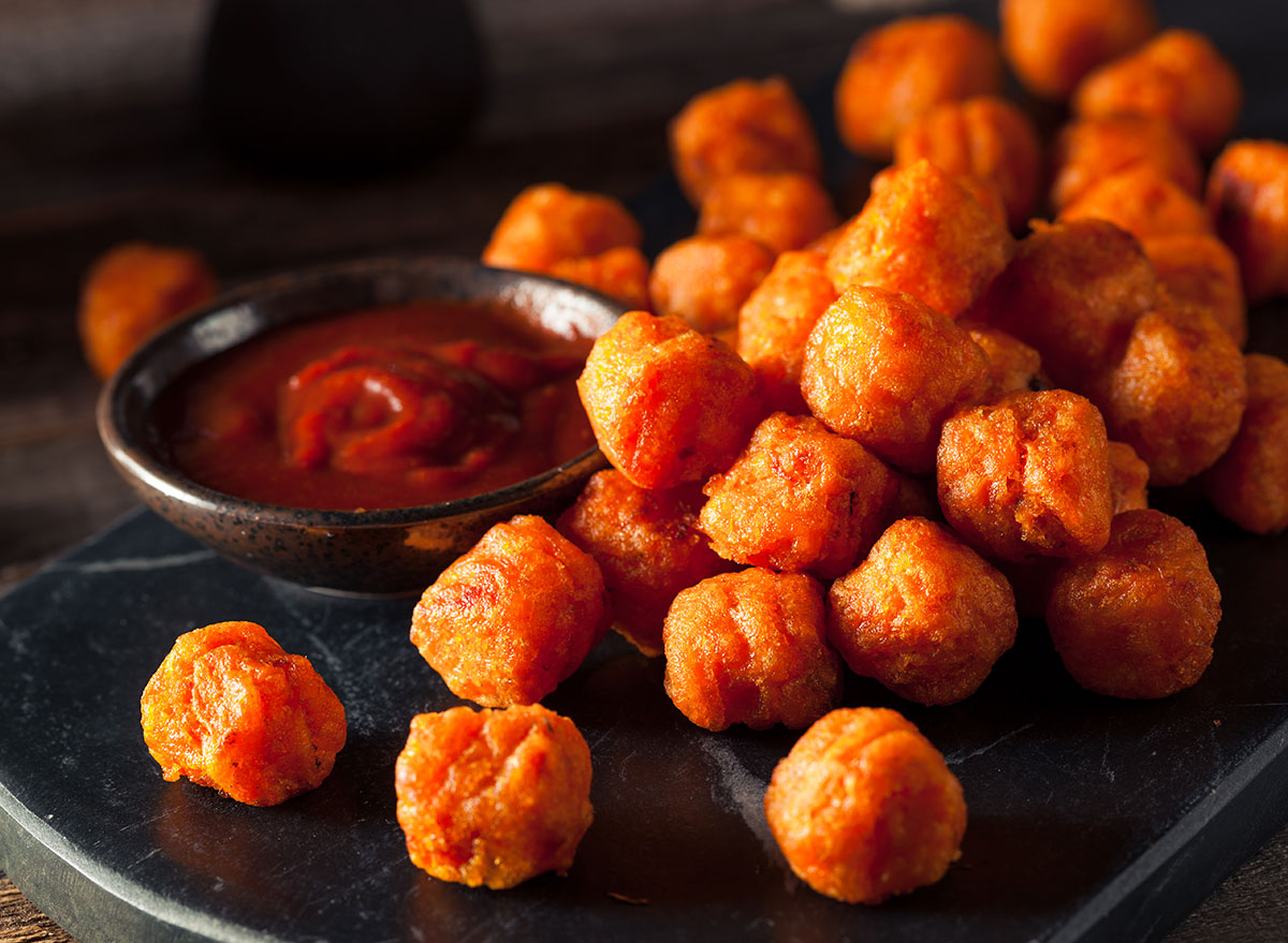 Buffalo tater tots