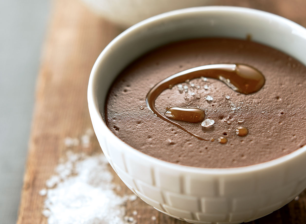 Egg-Free Chocolate Pudding With Olive Oil and Sea Salt Recipe-image