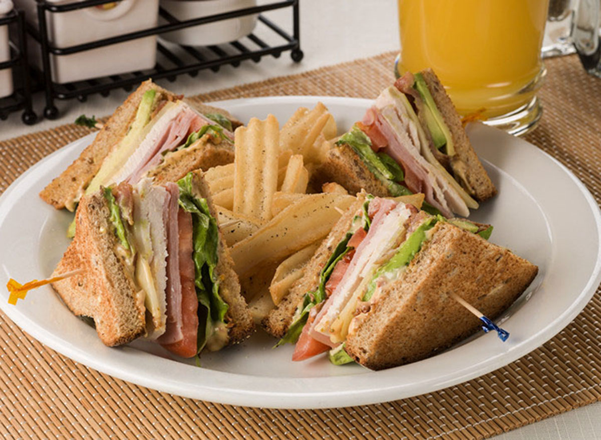 Cali club sandwich
