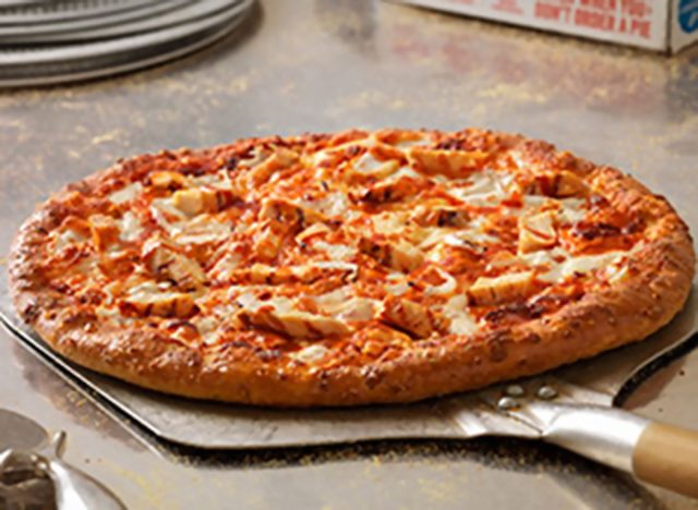Buffalo chicken pizza