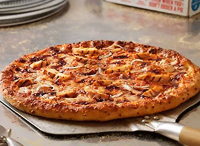 Memphis bbq chicken pizza