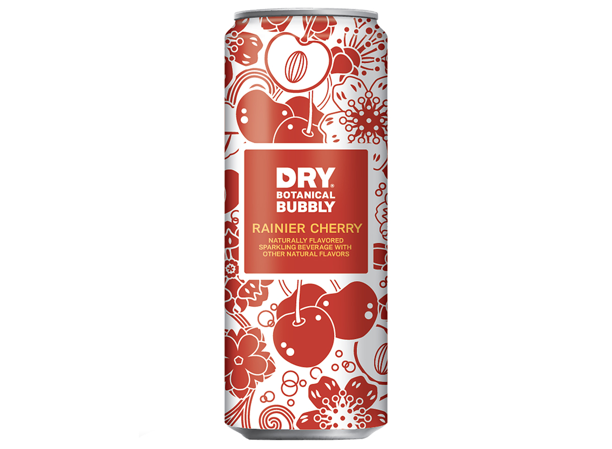 dry botanical bubbly cherry soda alternative