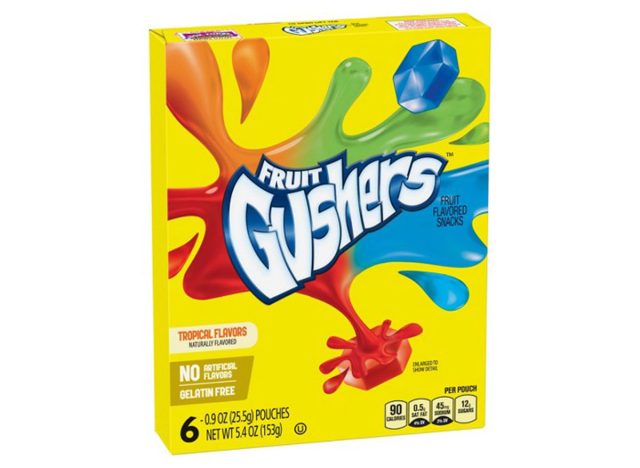 Fruit gushers tropical pack