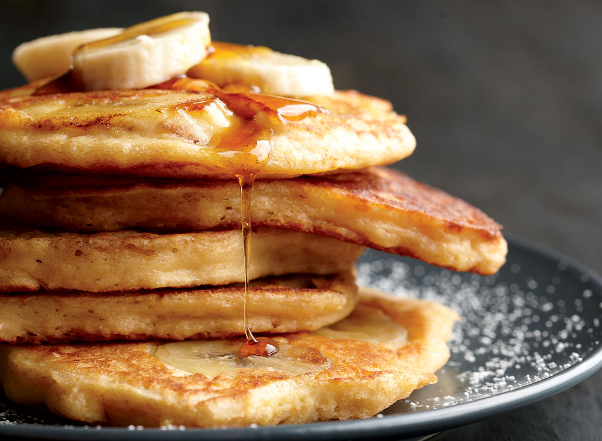  Crêpes saines à la banane 