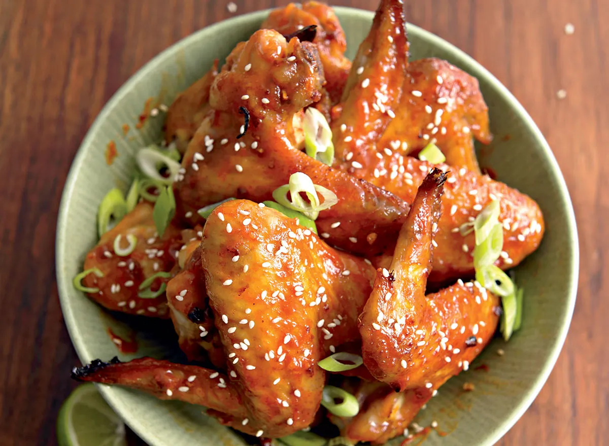 Roasted Chicken Wings In Asian Marinade Recipe — Eat This Not That