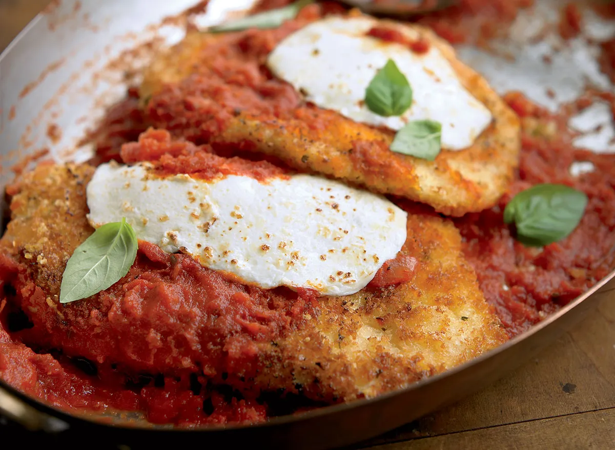 Healthier Chicken Parmesan Recipe — Eat This Not That