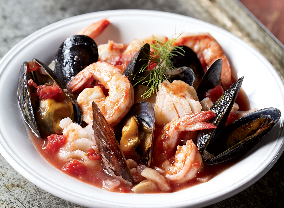 Healthy cioppino