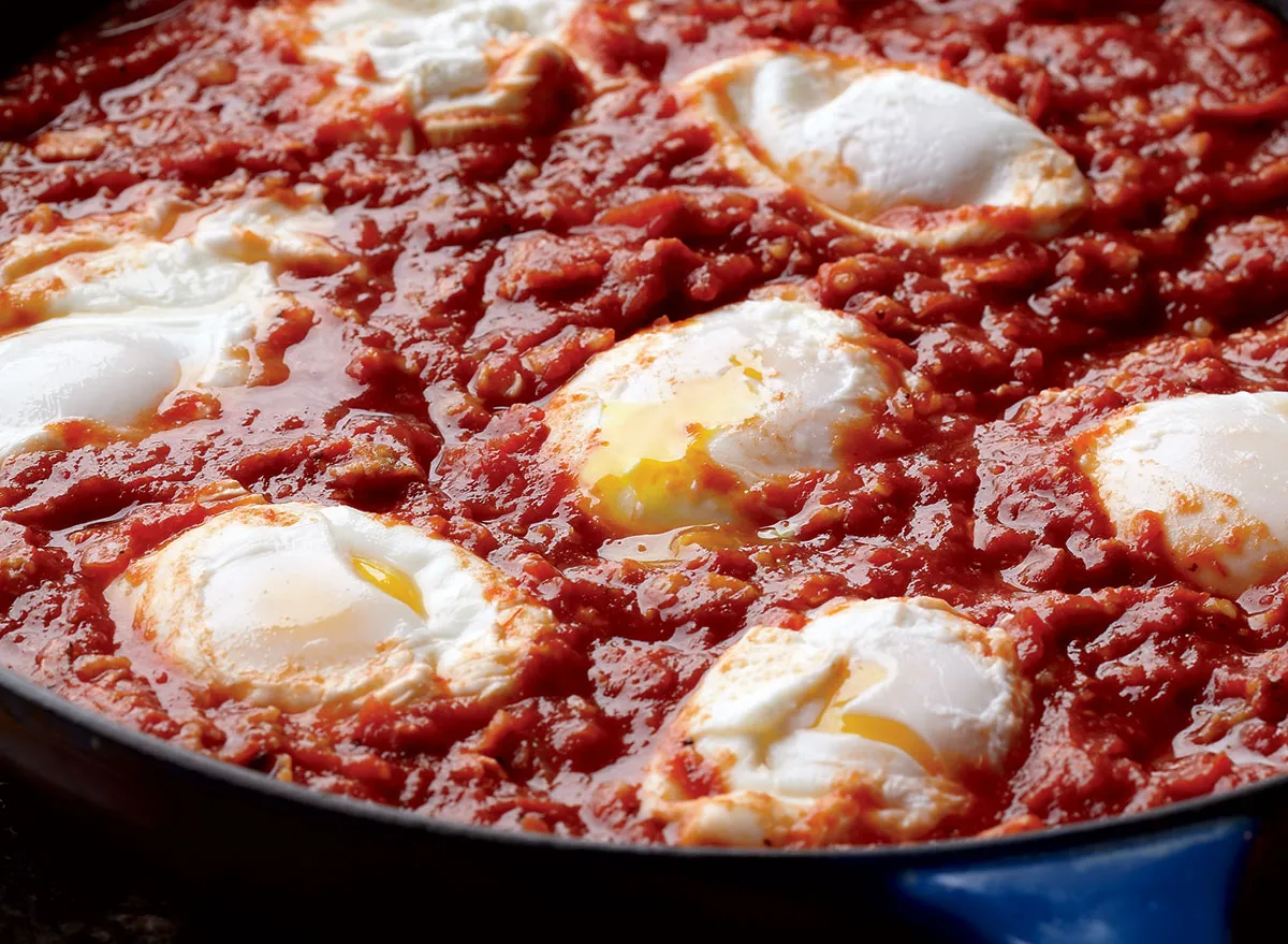 Eggs in Purgatory Recipe — Eat This Not That