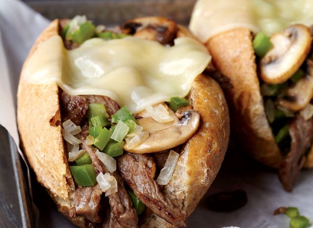 Healthy Philly Cheese Steak