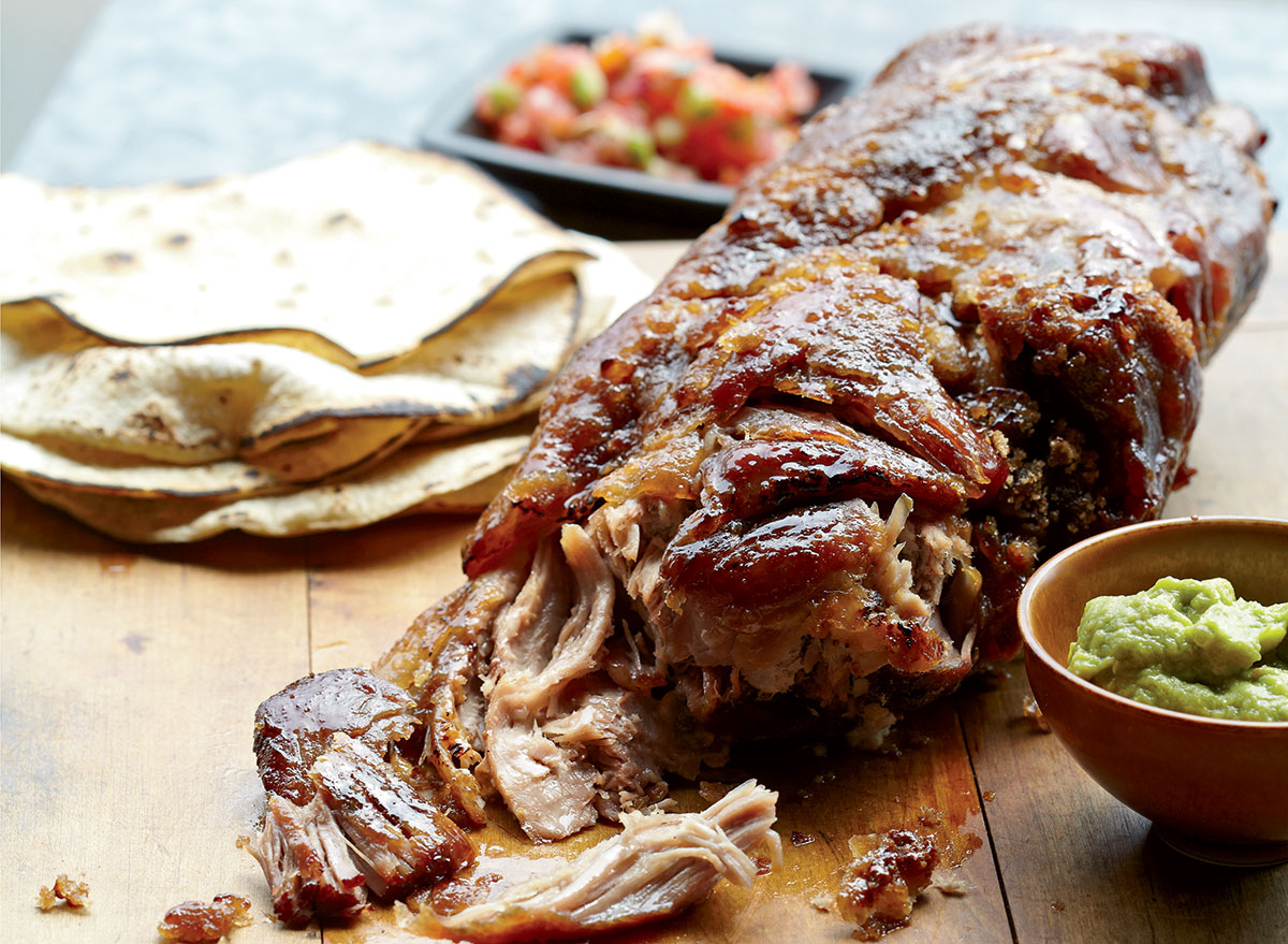 healthy slow-roasted pork shoulder pork recipe