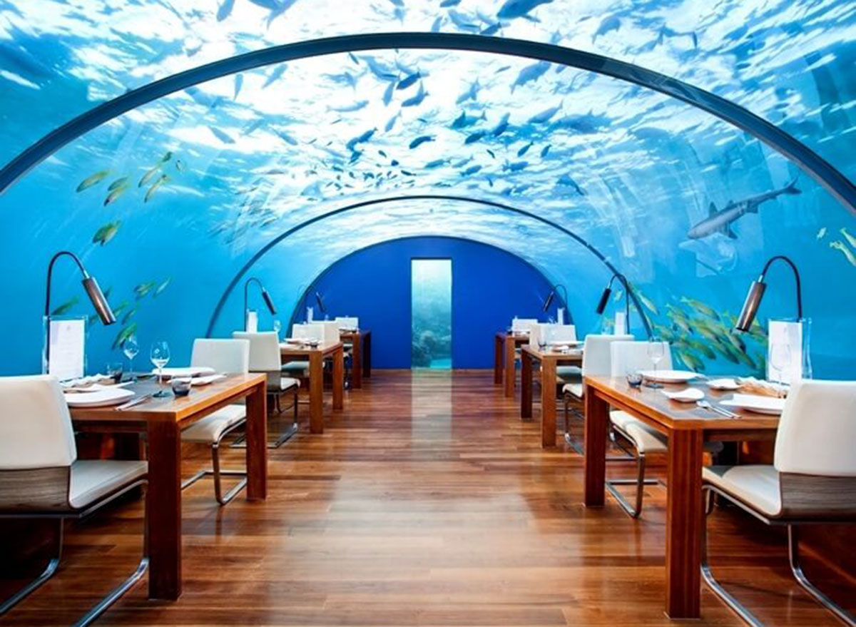 Ithaa undersea restaurant