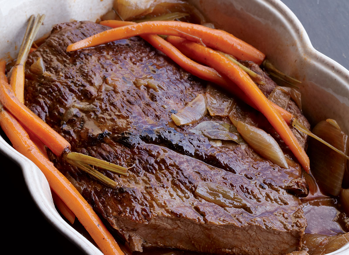 Braised Brisket With Horseradish Cream Recipe — Eat This Not That