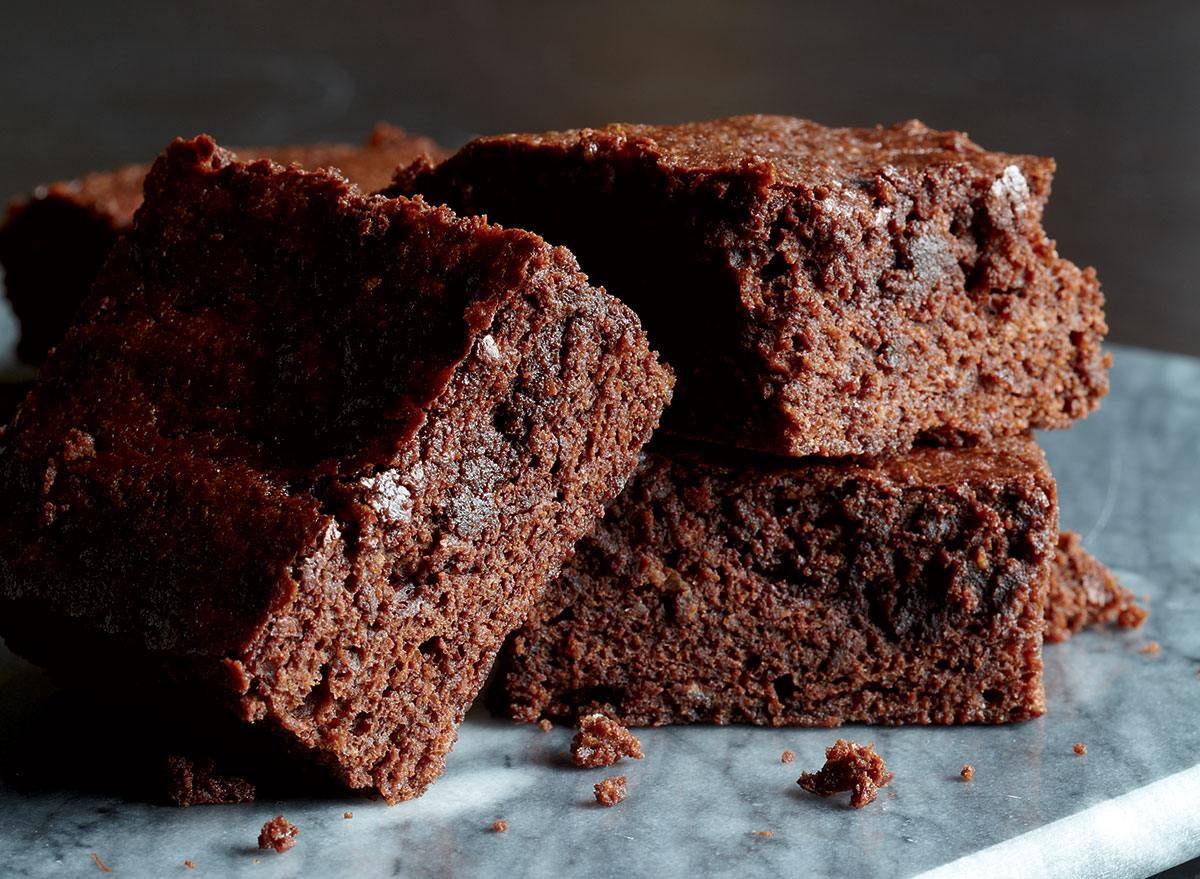 Low-calorie fudgy brownies