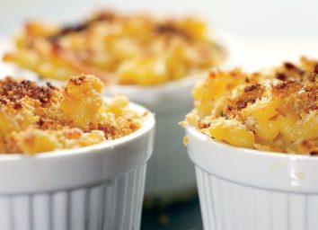 Spicy Macaroni and Cheese With Jalapeños and Prosciutto Recipe