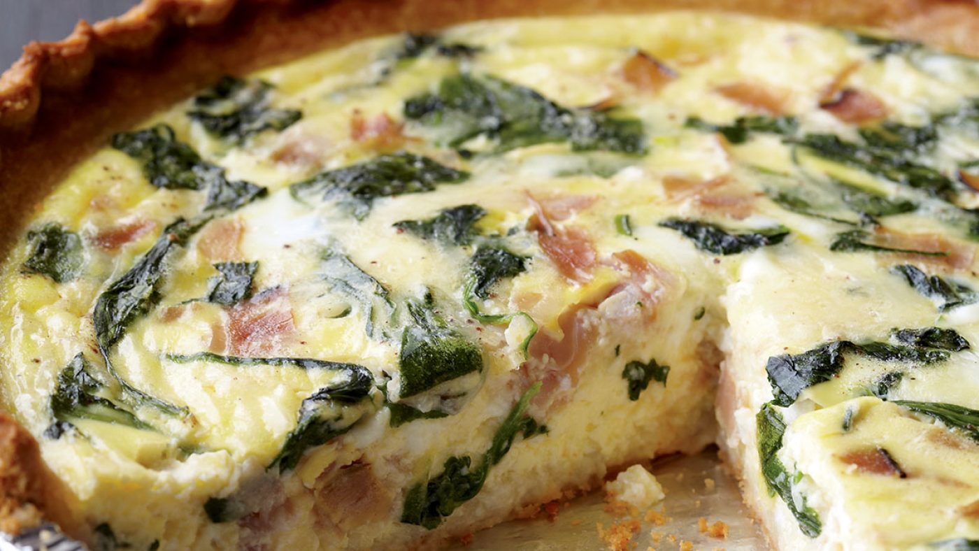 Easy Spinach and Ham Quiche Recipe Eat This Not That