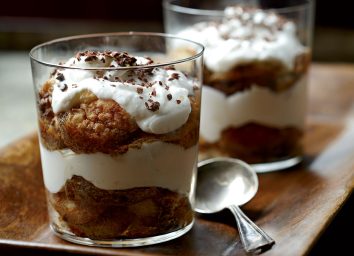 Low-calorie tiramisu