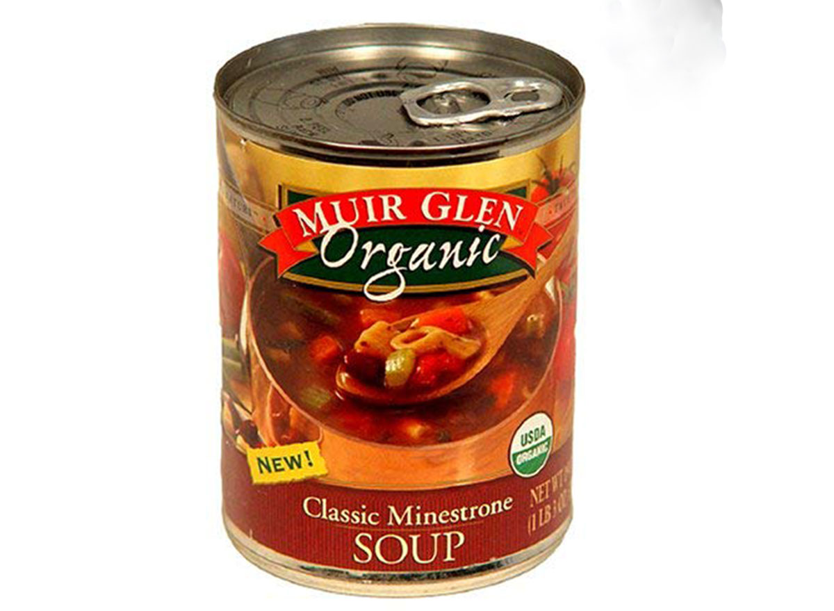 Muir glen organic minestrone soup