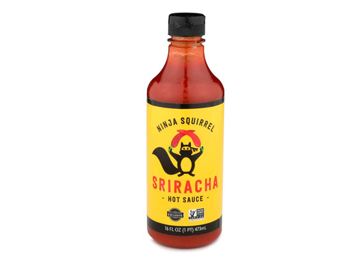 Ninja squirrel hot sauce