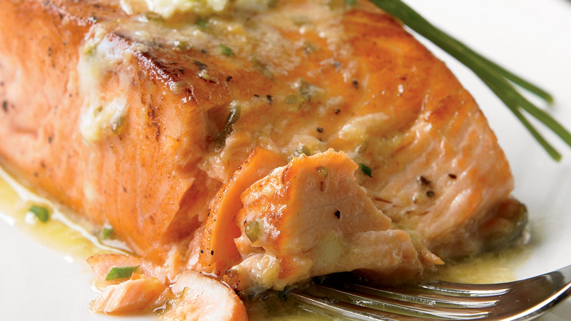 Grilled Salmon Recipe With Ginger Soy Butter | Eat This Not That