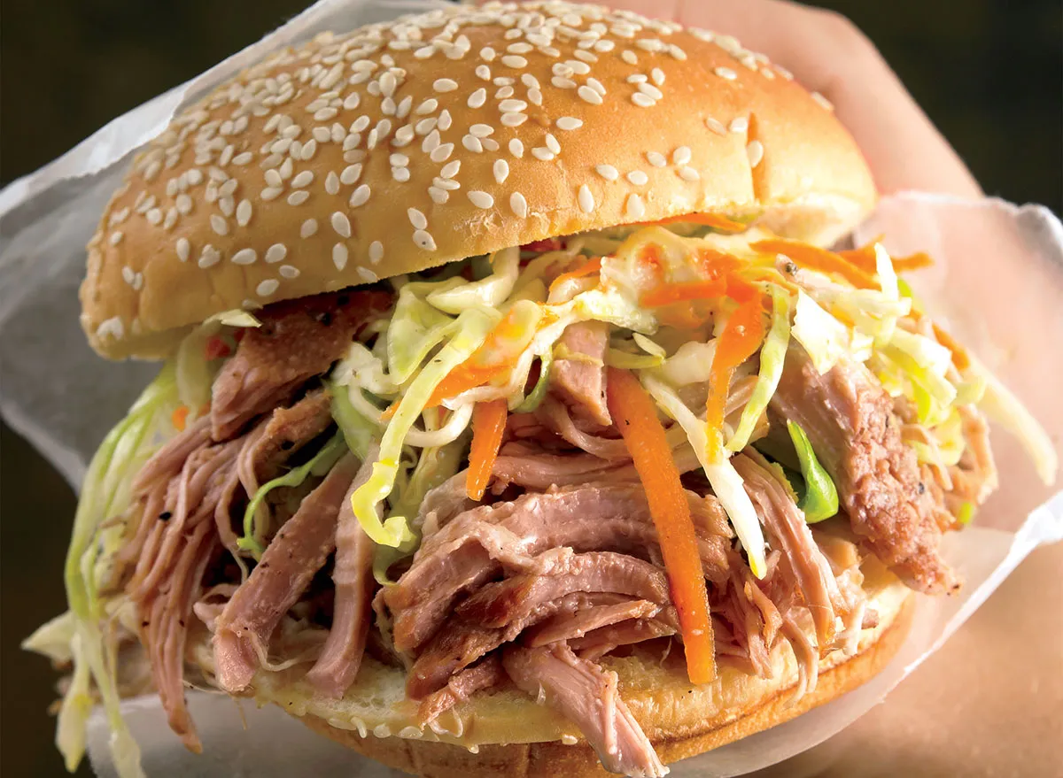 healthy pulled pork sandwich pork recipe