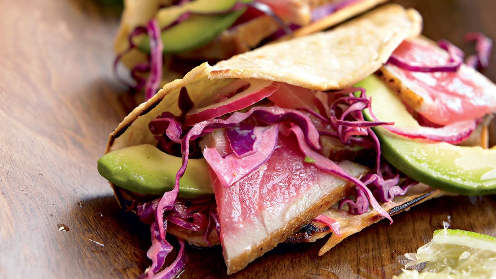 Spicy Fish Taco With Tuna and Avocado Recipe Eat This Not That