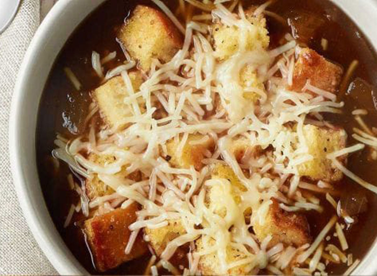 Panera bistro french soup