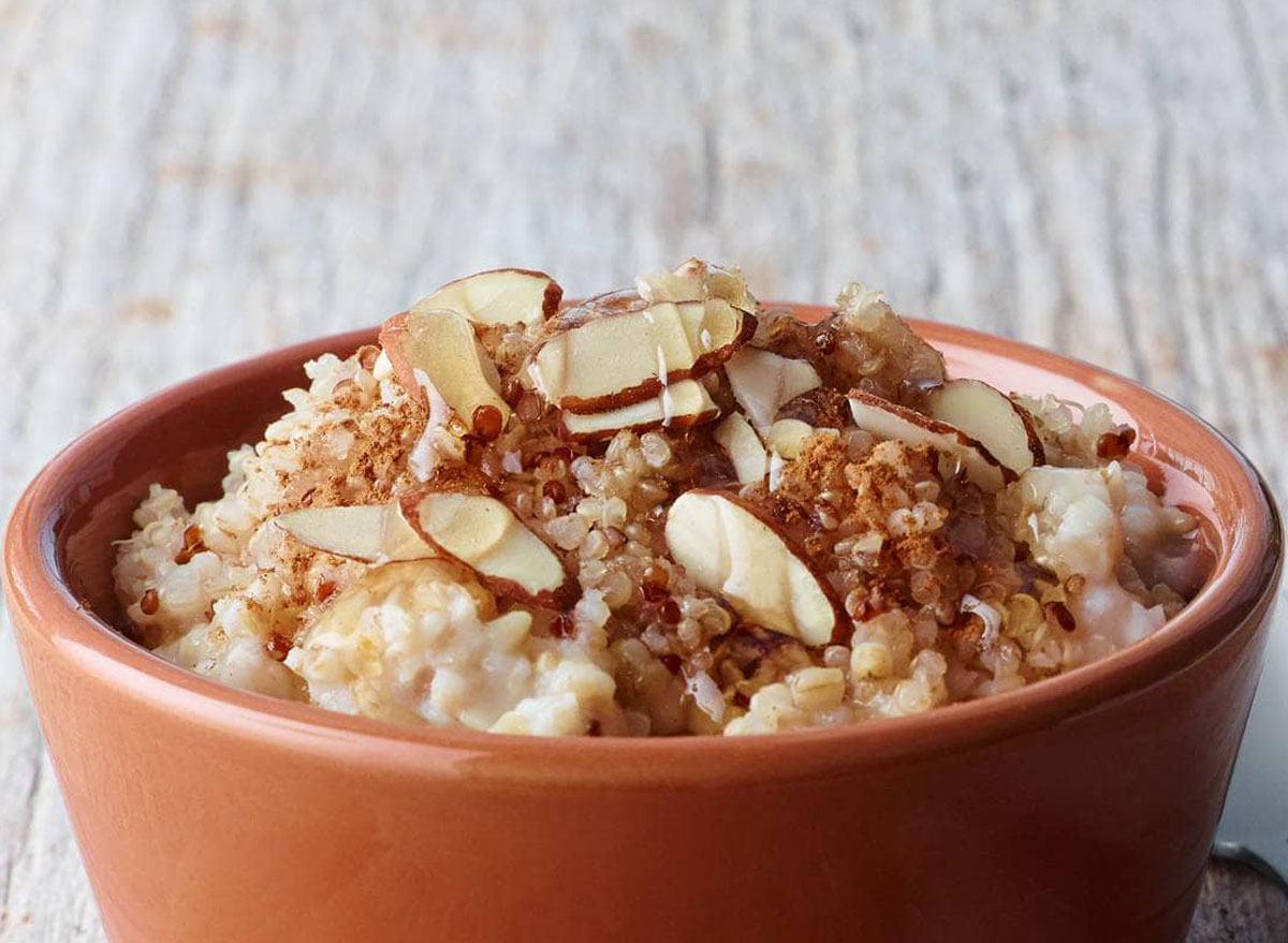 Panera bread power almond quinoa oatmeal