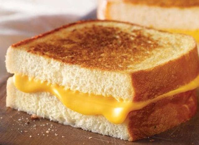 Panera classic grilled cheese on white miche