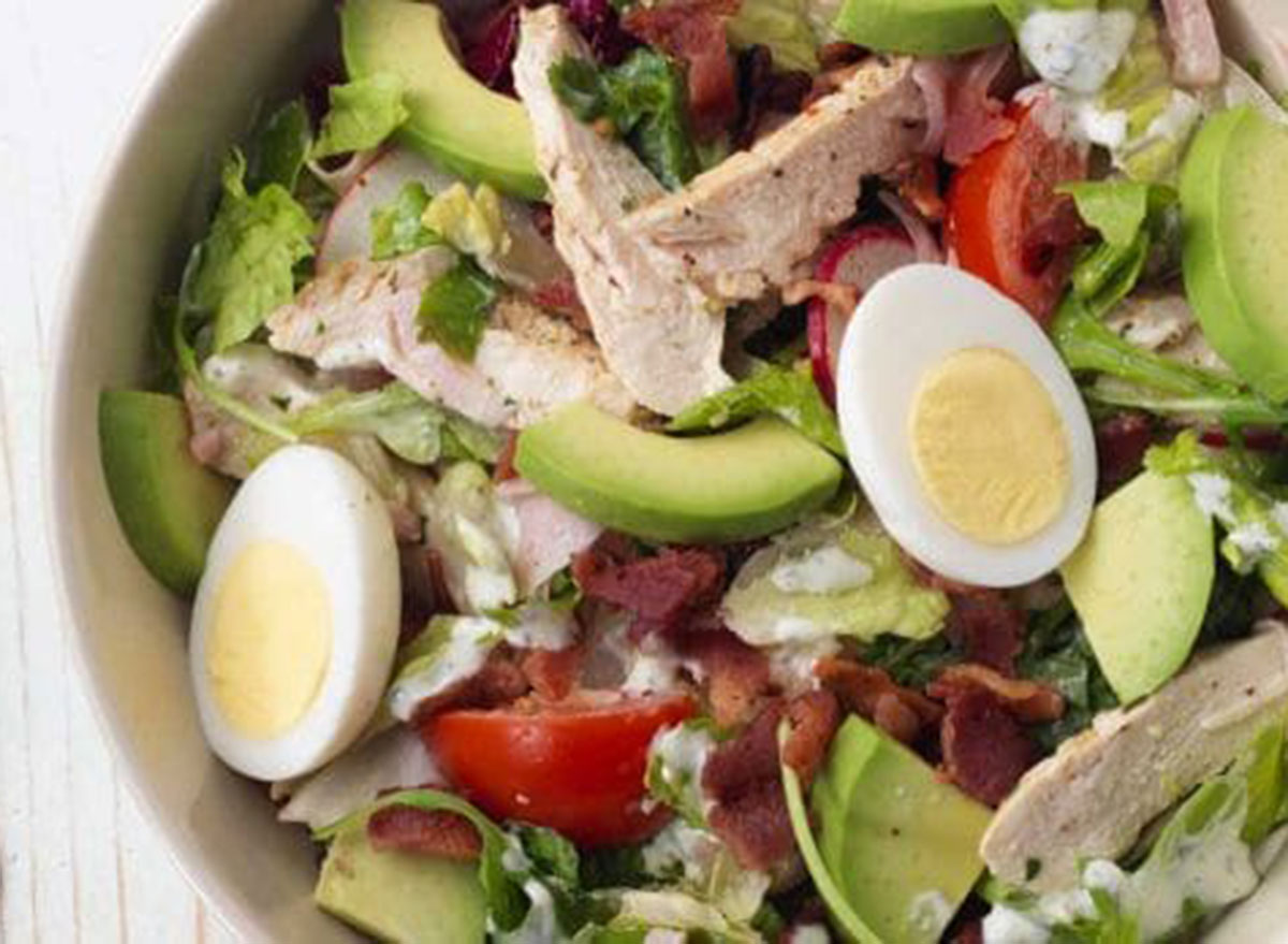 Panera green goddess cobb salad with chicken