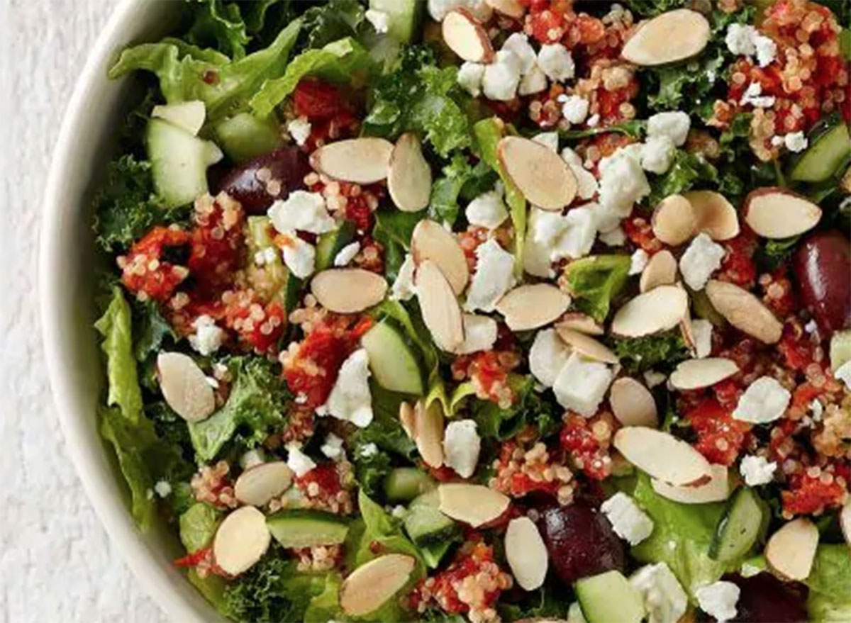 Panera modern greek with quinoa